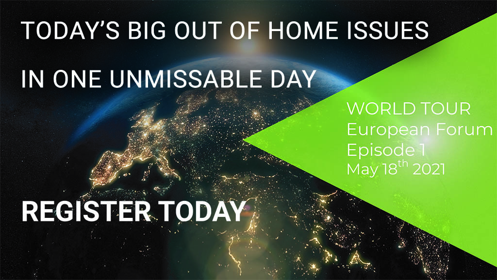 WOO European Forum: Today’s big Out of Home issues in one unmissable day